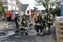 Dachstuhlbrand Koeln Poll Geislarerstr P582